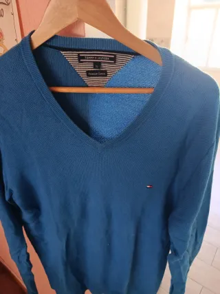 Jersey Tommy Hilfiger Azul Talla XL. No envío.