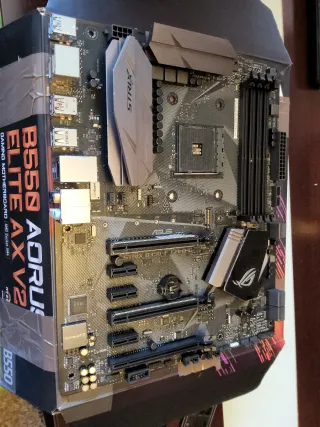 Placa base asus rog strix b350-f