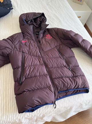 Chaqueta Nike Morada FC Barcelona