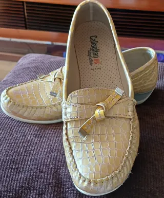 Zapatos Callaghan T40 Mujer Dorados