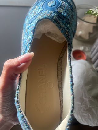 Alpargatas Chanel Talla 35