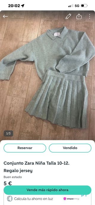 Lote Ropa Niña zara + shorts+ conjunto zara