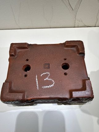 Maceta Bonsai de Madera Tallada