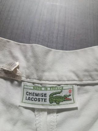 Pantaloncini Lacoste Tennis Vintage Anni '80 M