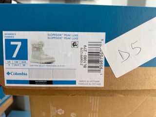 Botas de nieve Columbia Slopeside Peak Luxe Mujer