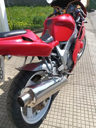 Yamaha FZR 600 Roja.