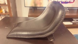 Asiento Ends Cuoio Gel Negro/Marrón