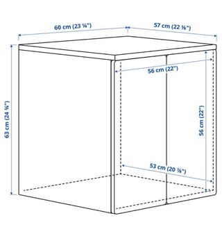 Armario IKEA SMASTAD-PLATSA Blanco