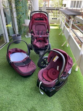 Carrito bebé 3 piezas: Silla, Capazo y Maxicosi