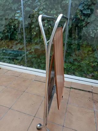 Mesa camarera plegable vintage