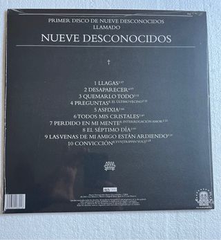 NUEVE. DESCONOCIDOS VINILO ED LIM NUMERADA NUEVO
