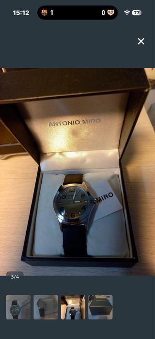 Reloj PERTEGAZ y Reloj ANTONIO MIRO