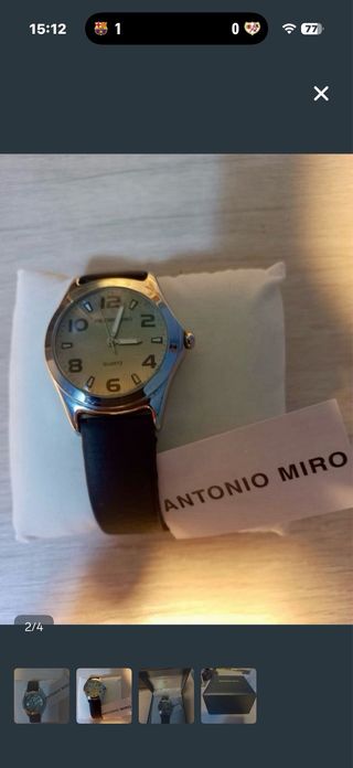 Reloj PERTEGAZ y Reloj ANTONIO MIRO