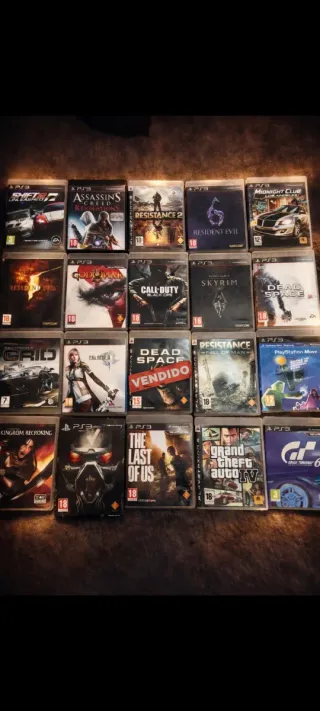 Lote de 15 Juegos PS3