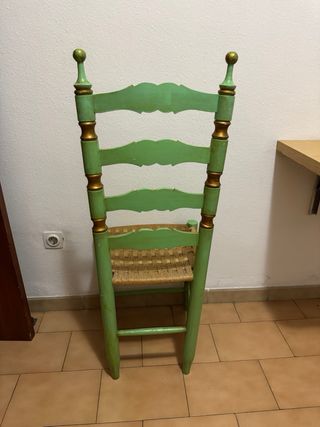 Silla Vintage de madera