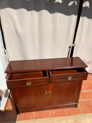 Mueble recibidor de madera