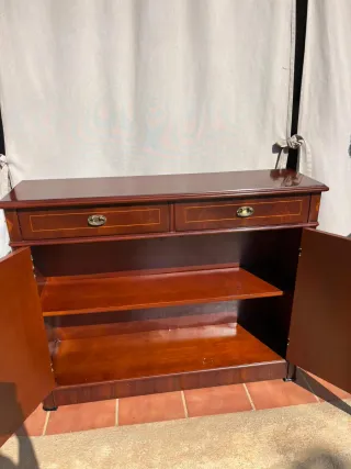 Mueble recibidor de madera