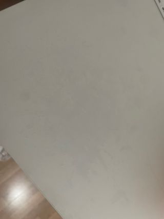 Cómoda infantil blanca con tiradores rosas