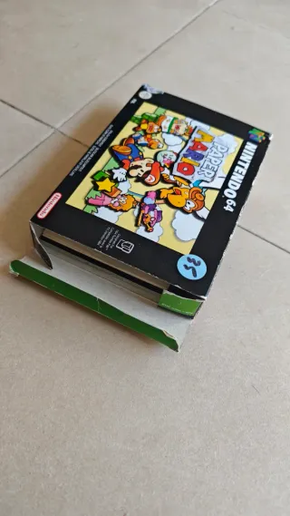 Paper Mario N64 Caja y Manual