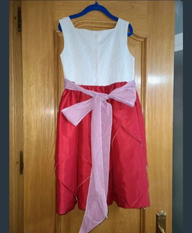 Vestido Ceremonia Niña Talla 8
