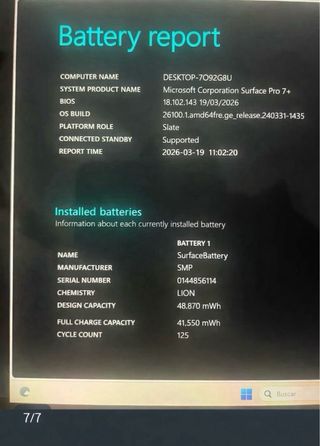 Surface Pro 7+ 256GB 8GB RAM