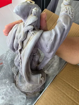 Figura Mago Detallada x30cm, es un velon+1kl.