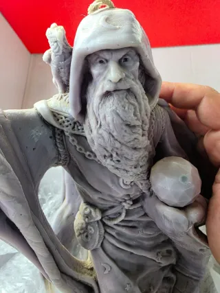 Figura Mago Detallada x30cm, es un velon+1kl.