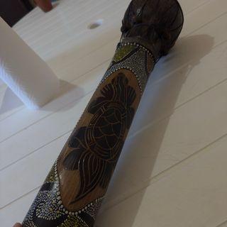 Tambor de mano artesanal