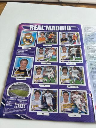 Álbum Liga BBVA 2010-2011 Panini