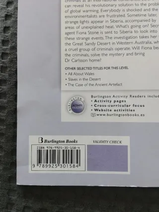 Spy In Siberia 3ºeso Activity Readers