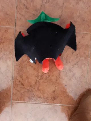 Lote de 3 peluches: pulpo, cerdito y tomate