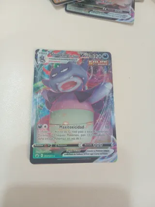 Carta Pokémon Greedent VMAX 218/264