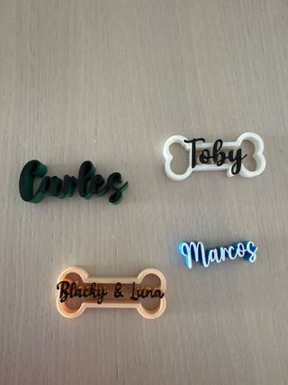 Nombre personalizado en 3D