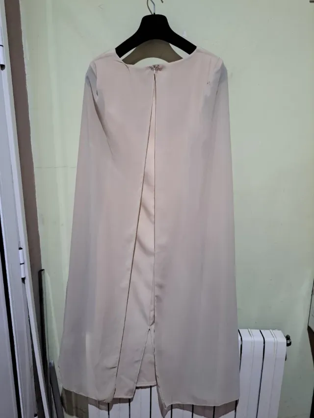 Vestido Sazalaxa Beige Talla L