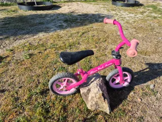 Bicicleta infantil rosa Chicco