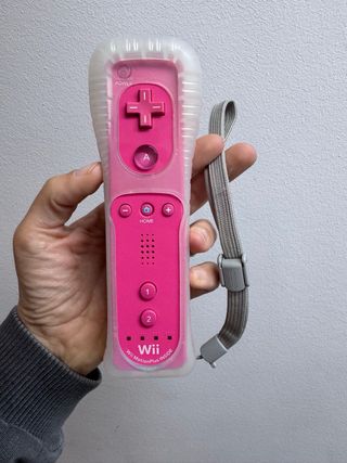 Mando Wii Motion Plus Rosa