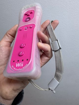 Mando Wii Motion Plus Rosa