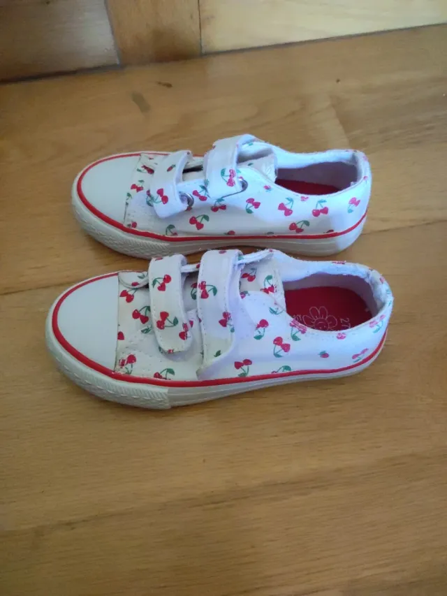 Zapatillas lona niña talla 27