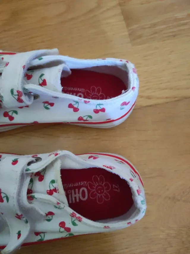 Zapatillas lona niña talla 27