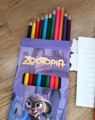 Conjunto Papelería Zootrópolis