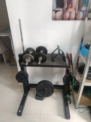 Gimnasio completo impecable