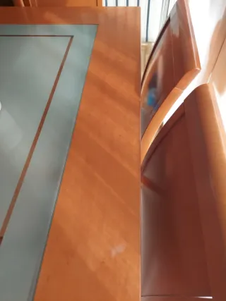 Mesa de comedor extensible con 4  sillas