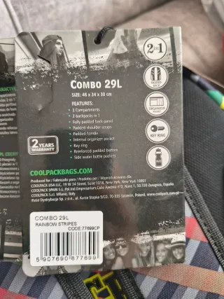 Mochila Cool Pack 29L Multicolor