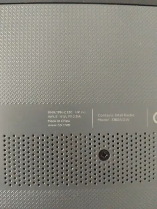 Computer portatile HP Nero