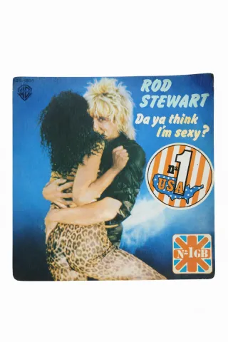 Vinilo Rod Stewart 45 RPM Da Ya Think I'm Sexy?