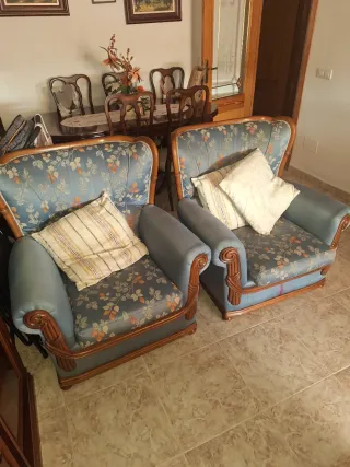 Sofá 3 plazas y 2 sillones