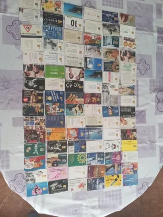 Lote 90 Tarjetas Teléfono Extranjeras