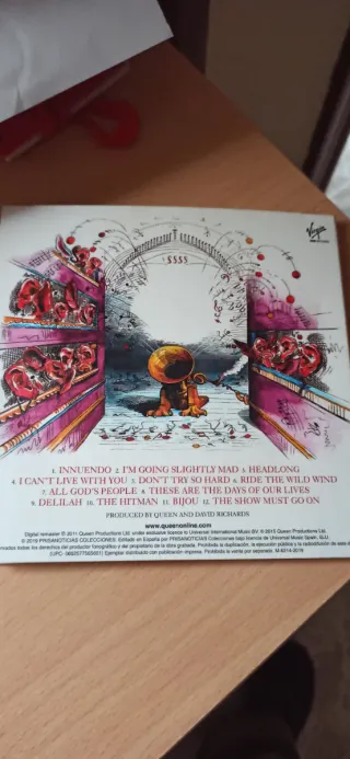 CD Queen Innuendo Coleccionista