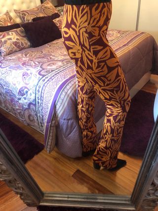 Pantalones legging estampado floral