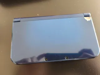 Nuovo Nintendo 3DS XL Blu metallico con scatola